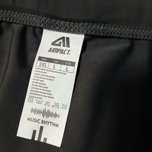 AIMPACT Mens Large Swim Briefs Sexy Surf Bathing Suit Bikini Swimsuit Dark - Picture 4 of 9